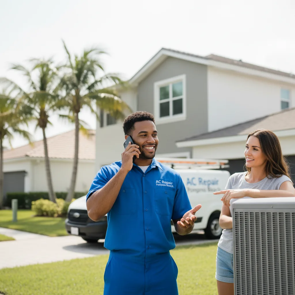 AC Repair Pompano Beach customer support in Doylestown